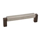 Espresso Platinum Two Tone Finish - Solid Bronze Standard Size Pull Handles - Hardware International Decorative Hardware