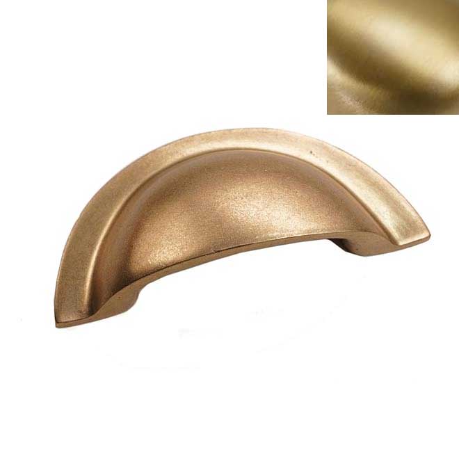 Hardware International [16501SB] Solid Brass Cup Pull Deco