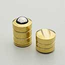 Horton Brasses [BC-275-P] Solid Brass Cabinet Door Ball Catch - Mortise - Satin Brass Finish - 7/16″ Dia.