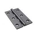 Horton Brasses [PB-409-DA] Solid Brass Cabinet Door Butt Hinge - Square Corner - Oil Rubbed Bronze Finish - Pair - 2 1/2&quot; H x 1 1/2&quot; W