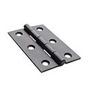 Horton Brasses [DH-2-DA] Solid Brass Cabinet Door Butt Hinge - Rolled Barrel - Square Corner - Oil Rubbed Bronze Finish - Pair - 2 1/2&quot; H x 1 5/8&quot; W