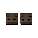 Horton Brasses [PB-404-A] Solid Brass Box Stop Hinge - Square Corner - Antique Finish - Pair - 5/8" H x 11/16" W