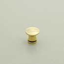 Horton Brasses [H-42-0.375-B] Solid Brass Cabinet Knob - Classic - Polished Brass Unlacquered Finish - 3/8" Dia.