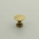 Horton Brasses [H-42-0.50-LA] Solid Brass Cabinet Knob - Classic - Light Antique Finish - 1/2" Dia.