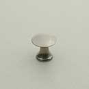 Horton Brasses [H-42-0.50-SN] Solid Brass Cabinet Knob - Classic - Satin Nickel Finish - 1/2" Dia.