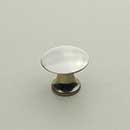 Horton Brasses [H-42-0.625-PN] Solid Brass Cabinet Knob - Classic - Polished Nickel Finish - 5/8" Dia.