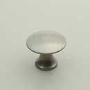 Horton Brasses [H-42-0.75-SN] Solid Brass Cabinet Knob - Classic - Satin Nickel Finish - 3/4" Dia.