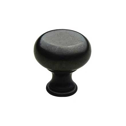 Horton Brasses [K-12-0.75-DA] Solid Brass Cabinet Knob - Classic Kitchen - Oil Rubbed Bronze Finish - 3/4" Dia.