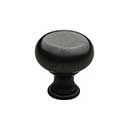 Horton Brasses [K-12-0.75-DL] Solid Brass Cabinet Knob - Classic Kitchen - Oil Rubbed Bronze Lacquered Finish - 3/4" Dia.