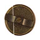 Horton Brasses [H-130-A] Cast Brass Cabinet Turnbuckle Latch - Antique Finish - 1 3/4″ Dia.