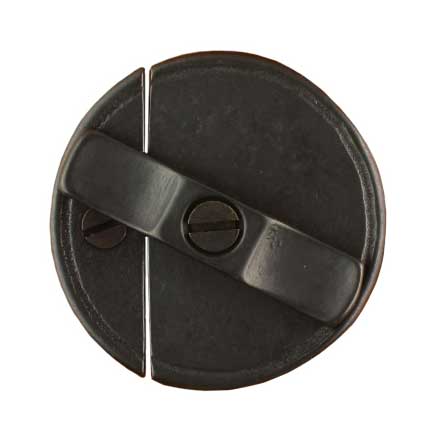 Horton Brasses [H-130-DA] Cast Brass Cabinet Turnbuckle Latch - Oil Rubbed Bronze Finish - 1 3/4″ Dia.
