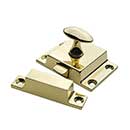 Horton Brasses [SL-6-B] Solid Brass Butler Pantry Latch - Polished Brass Unlacquered Finish - 2 1/8" W