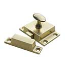 Horton Brasses [SL-6-SB] Solid Brass Butler Pantry Latch - Satin Brass Unlacquered Finish - 2 1/8" W