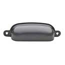 Horton Brasses [BN-3-DA] Solid Brass Drawer Bin Pull - Classic - Oil Rubbed Bronze Finish - 3 9/16" C/C - 4" L