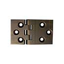 Horton Brasses [H-500-A] Solid Brass Drop Leaf Table Hinge - Antique Finish - Pair - 2 1/8" L x 1 1/4" W