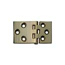 Horton Brasses [H-500-B] Solid Brass Drop Leaf Table Hinge - Polished Brass Unlacquered Finish - Pair - 2 1/8" L x 1 1/4" W