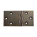 Horton Brasses [H-510-A] Solid Brass Drop Leaf Table Hinge - Antique Finish - Pair - 2 7/8" L x 1 1/2" W