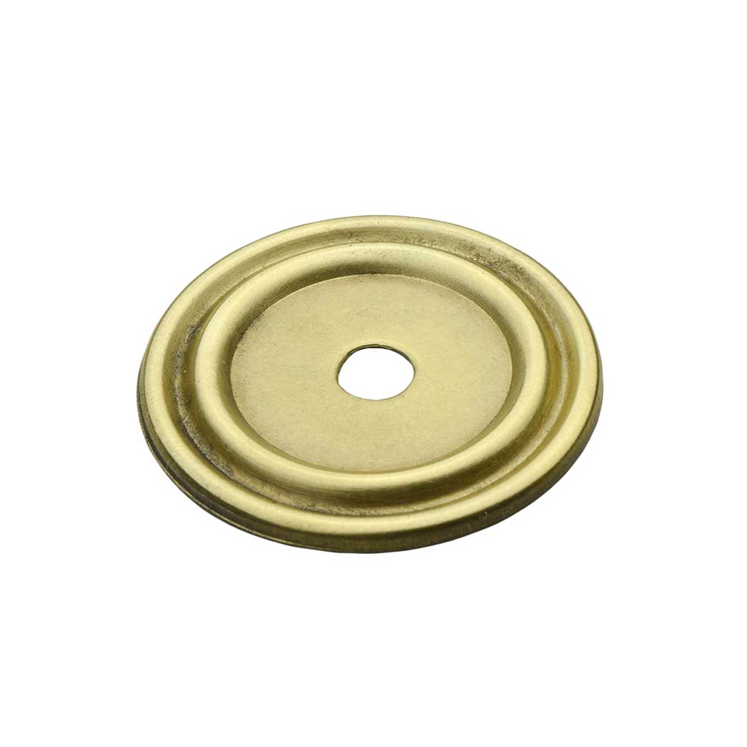 Horton Brasses [BP-14-LA] Solid Brass Knob Backplate