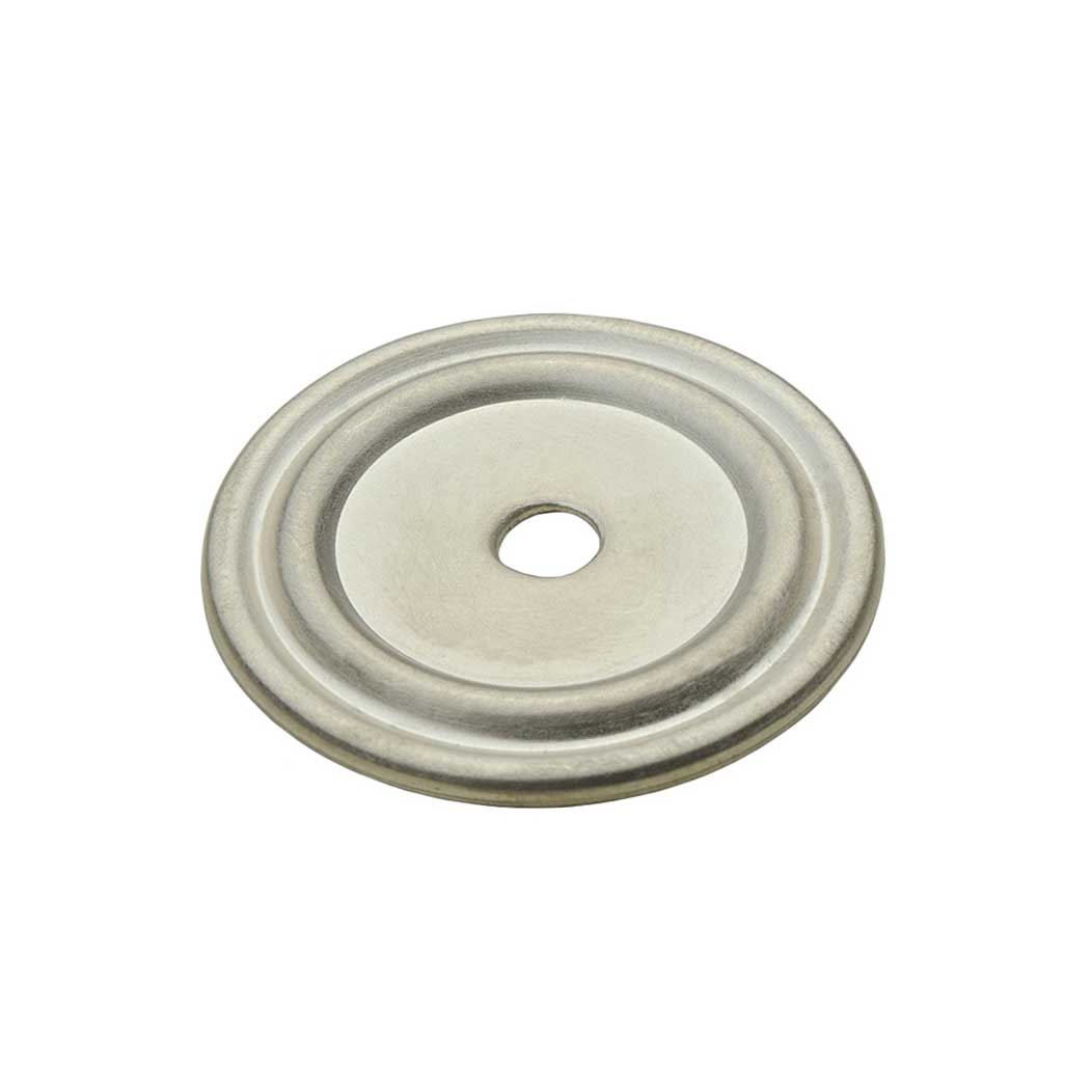 Horton Brasses [BP-14-SN] Solid Brass Knob Backplate