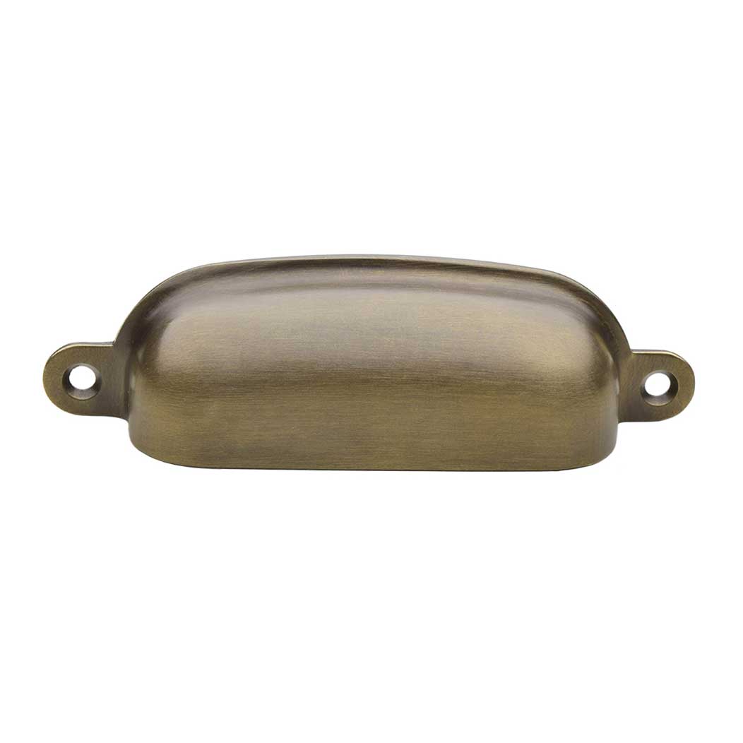 Horton Brasses [BN-3-AL] Solid Brass Cabinet Drawer Bin Pull