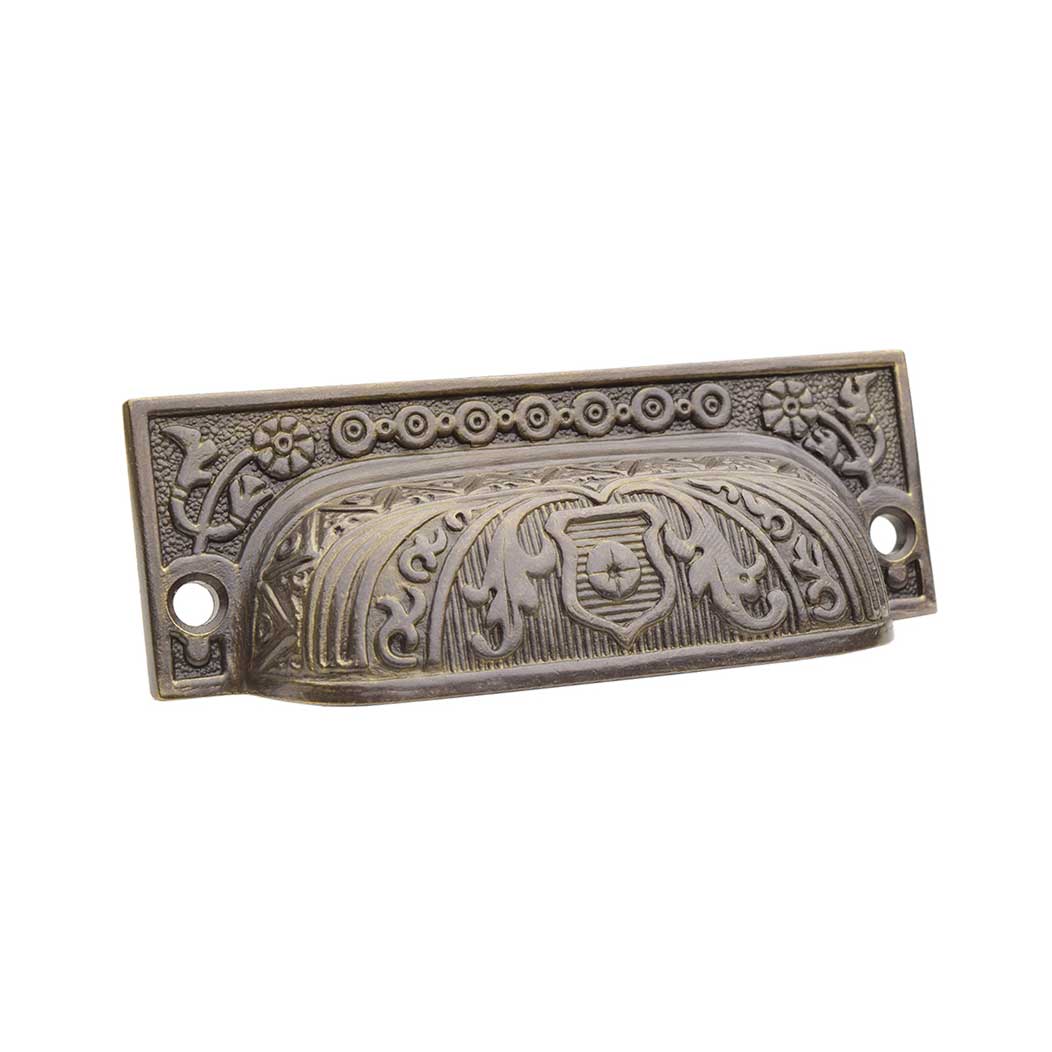 Horton Brasses [VT-71-A] Solid Brass Cabinet Drawer Bin Pull