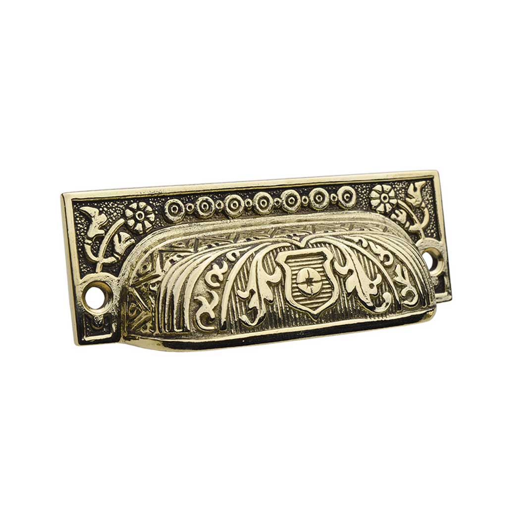 Horton Brasses [VT-71-B] Solid Brass Cabinet Drawer Bin Pull