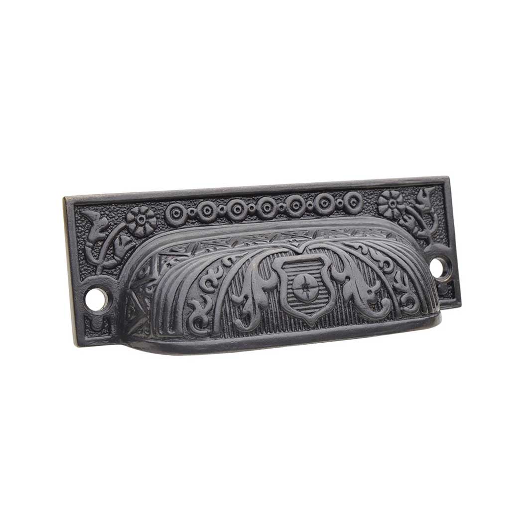 Horton Brasses [VT-71-DA] Solid Brass Cabinet Drawer Bin Pull