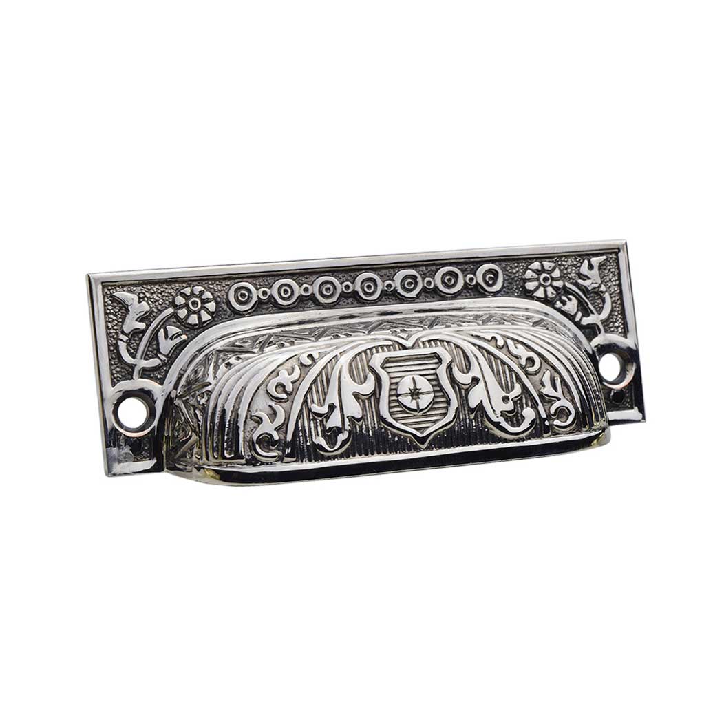 Horton Brasses [VT-71-PN] Solid Brass Cabinet Drawer Bin Pull