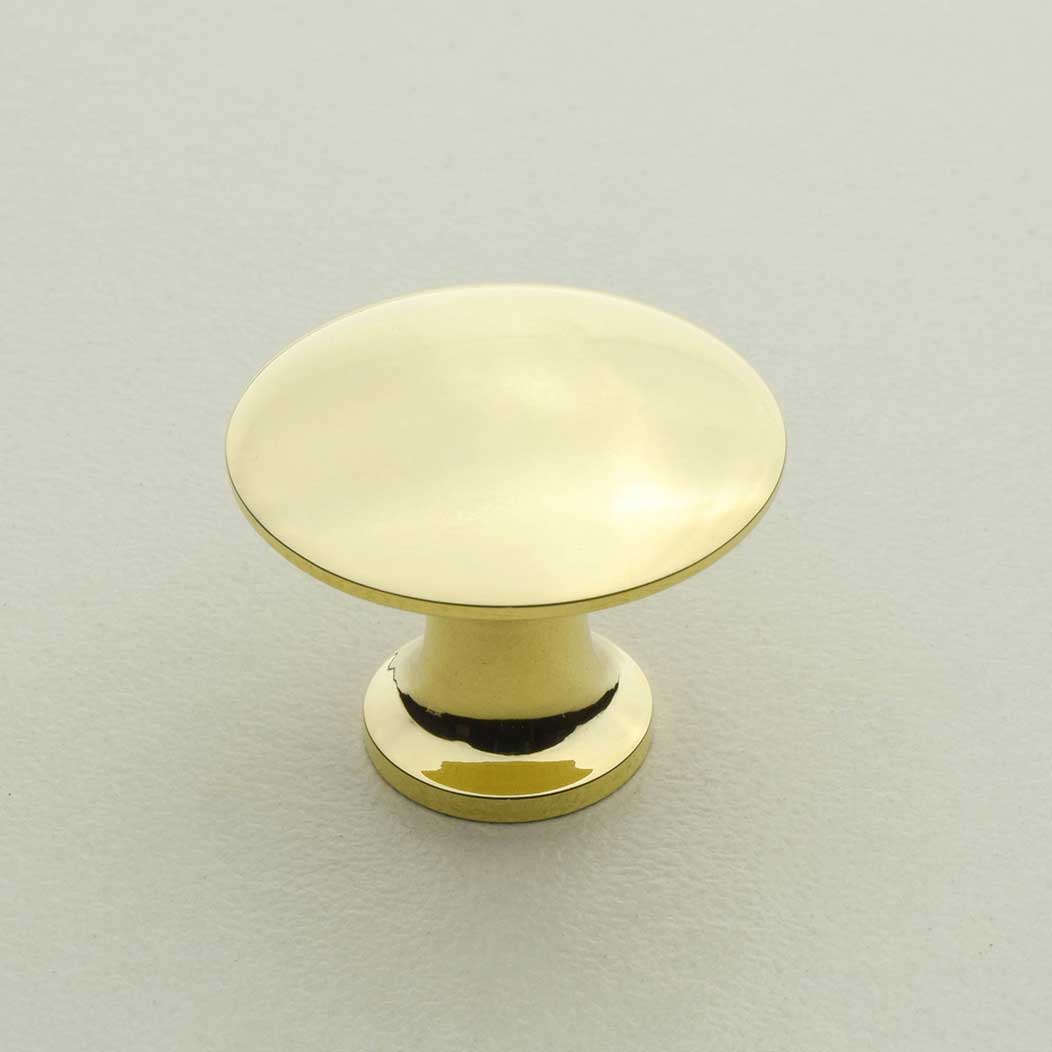Horton Brasses [H-42-0.875-B] Solid Brass Knob