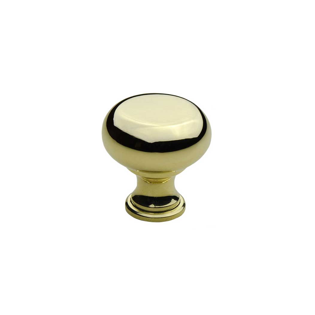 Horton Brasses [K-12-0.75-BL] Solid Brass Knob
