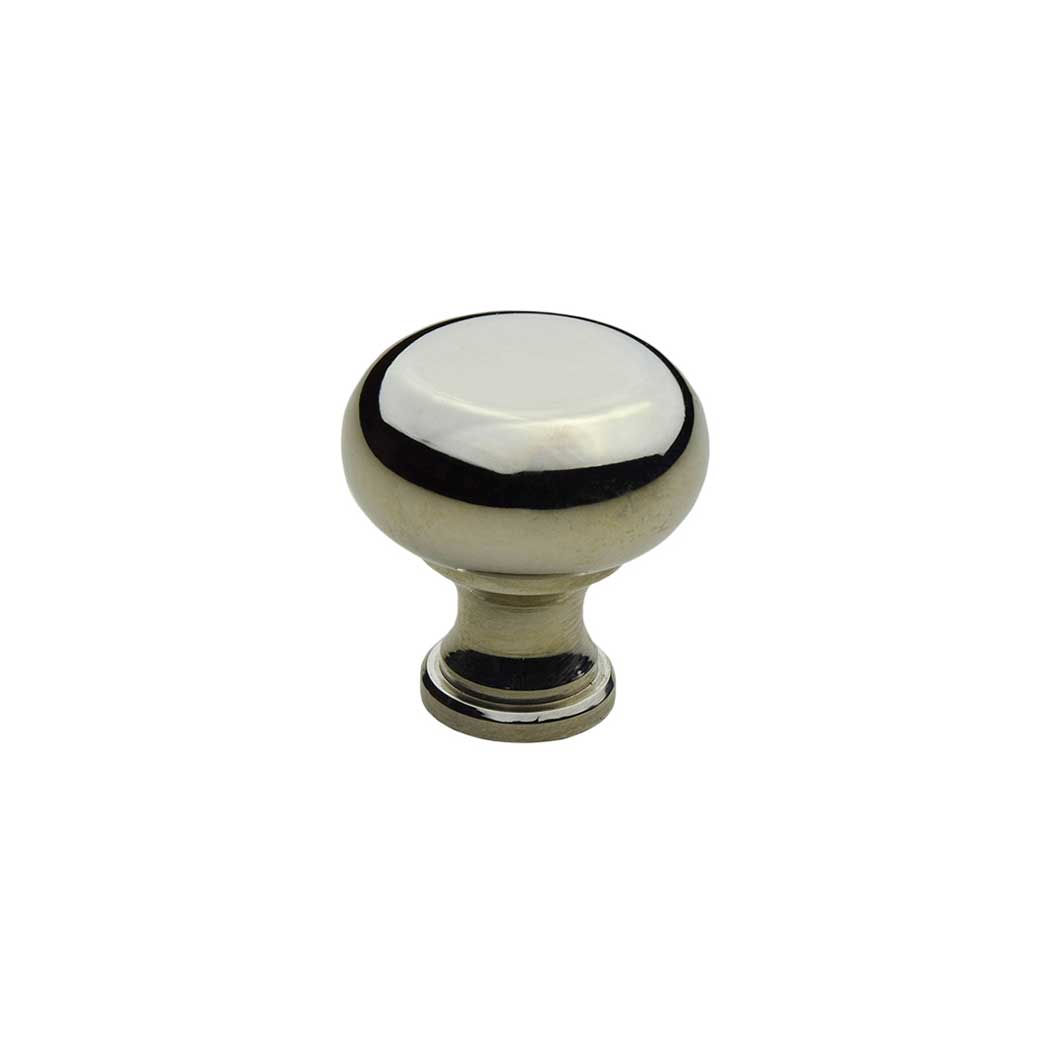 Horton Brasses [K-12-0.75-PN] Solid Brass Knob