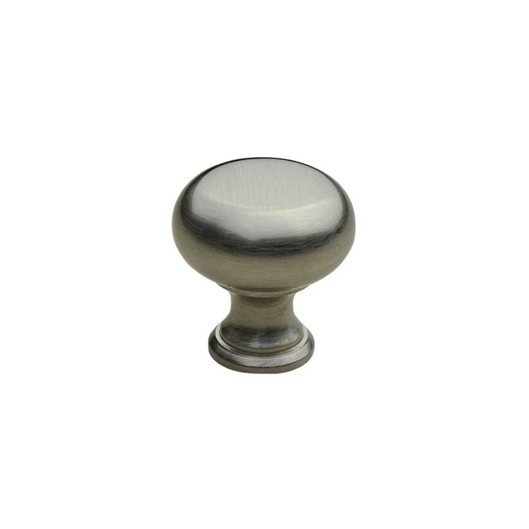 Horton Brasses [K-12-0.75-SN] Solid Brass Knob
