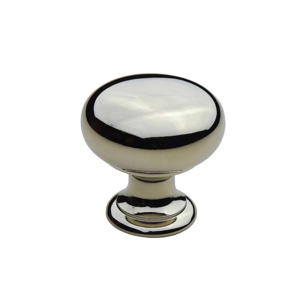 Horton Brasses [K-12-1.00-PN] Solid Brass Knob