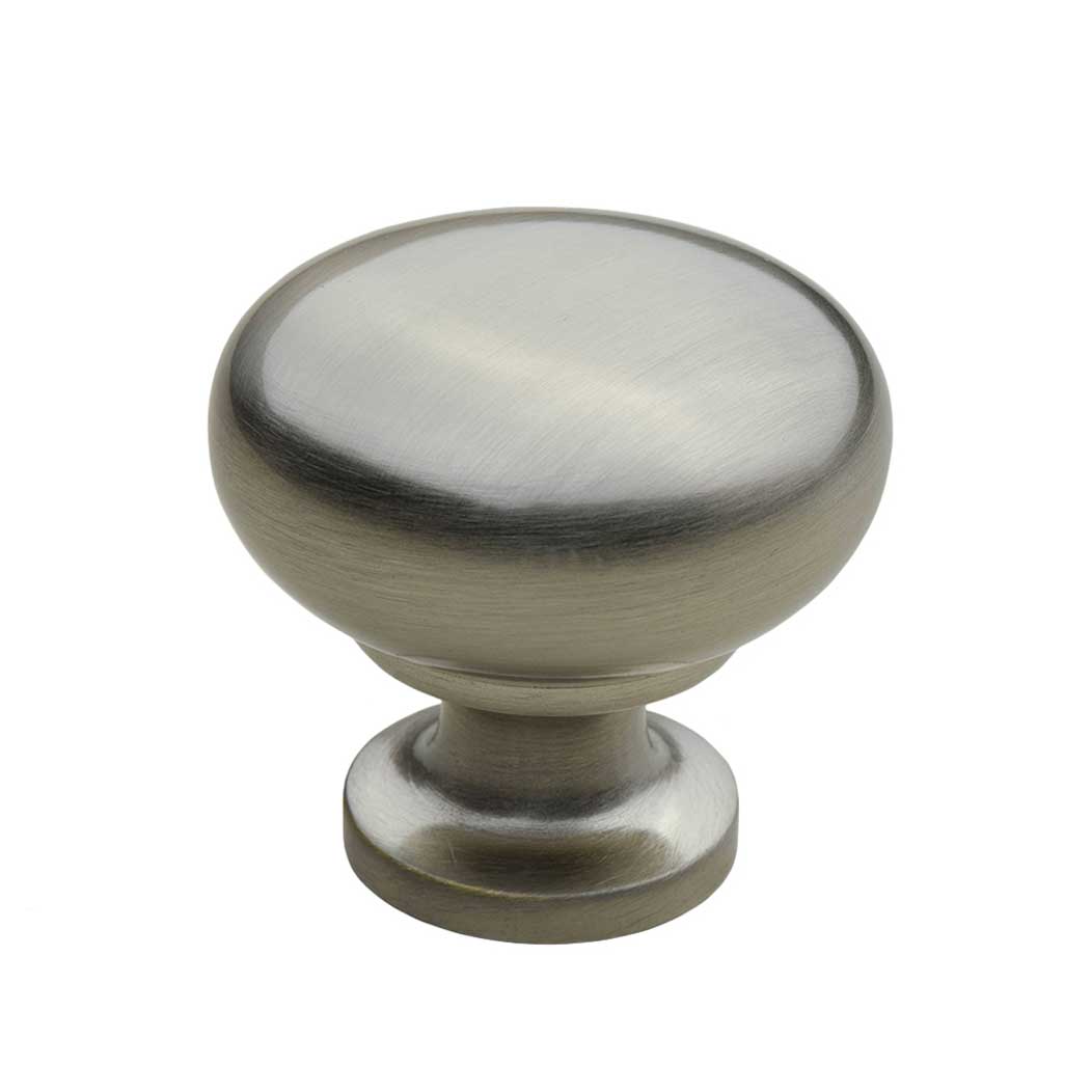 Horton Brasses [K-12-1.25-SN] Solid Brass Knob