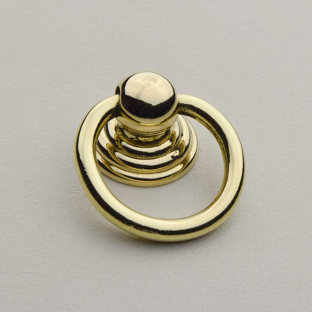 Horton Brasses [RP-3-B] Solid Brass Cabinet Drawer Ring Pull