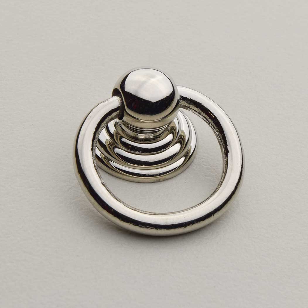 Horton Brasses [RP-3-PN] Solid Brass Cabinet Drawer Ring Pull