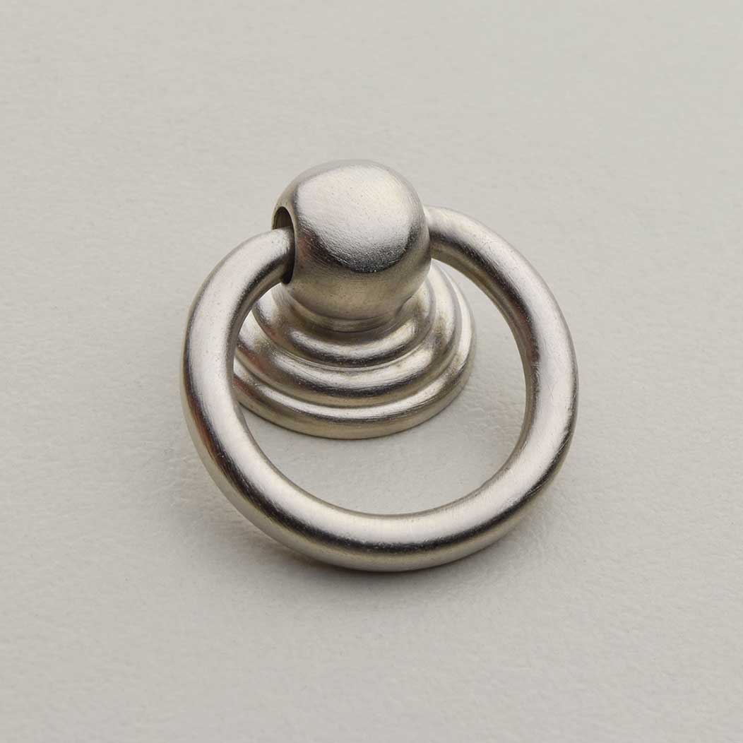 Horton Brasses [RP-3-SN] Solid Brass Cabinet Drawer Ring Pull