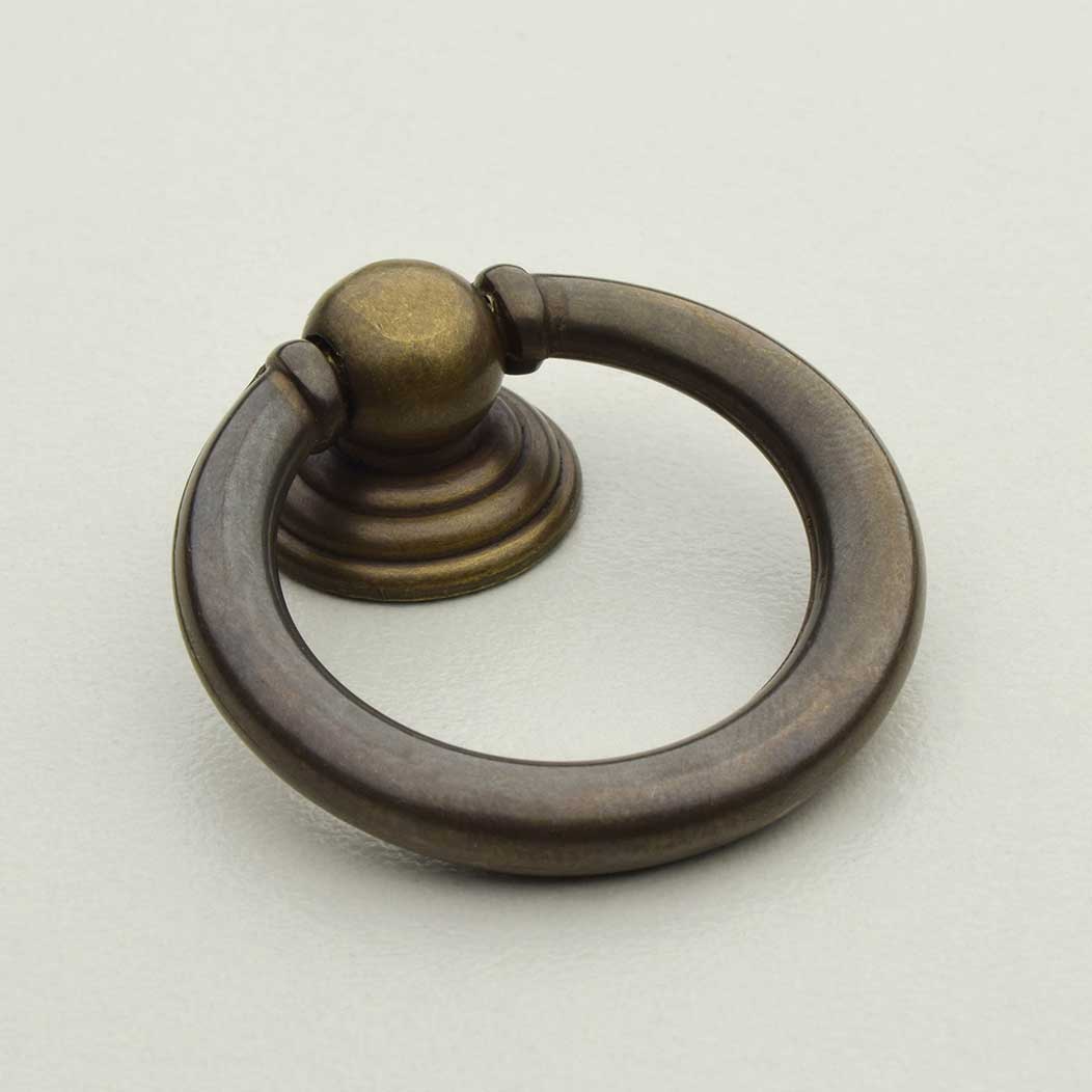 Horton Brasses [RP-4-A] Solid Brass Cabinet Drawer Ring Pull