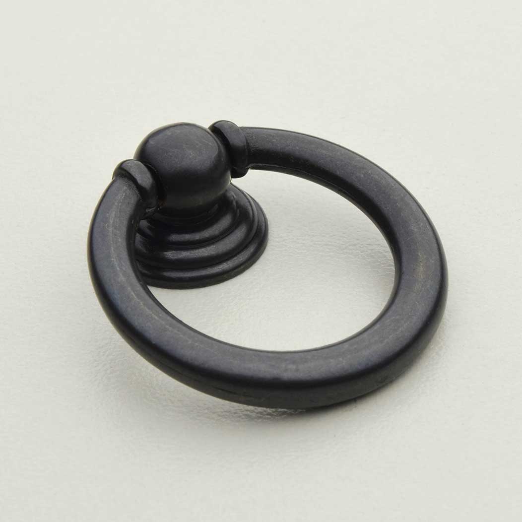 Horton Brasses [RP-4-DA] Solid Brass Cabinet Drawer Ring Pull