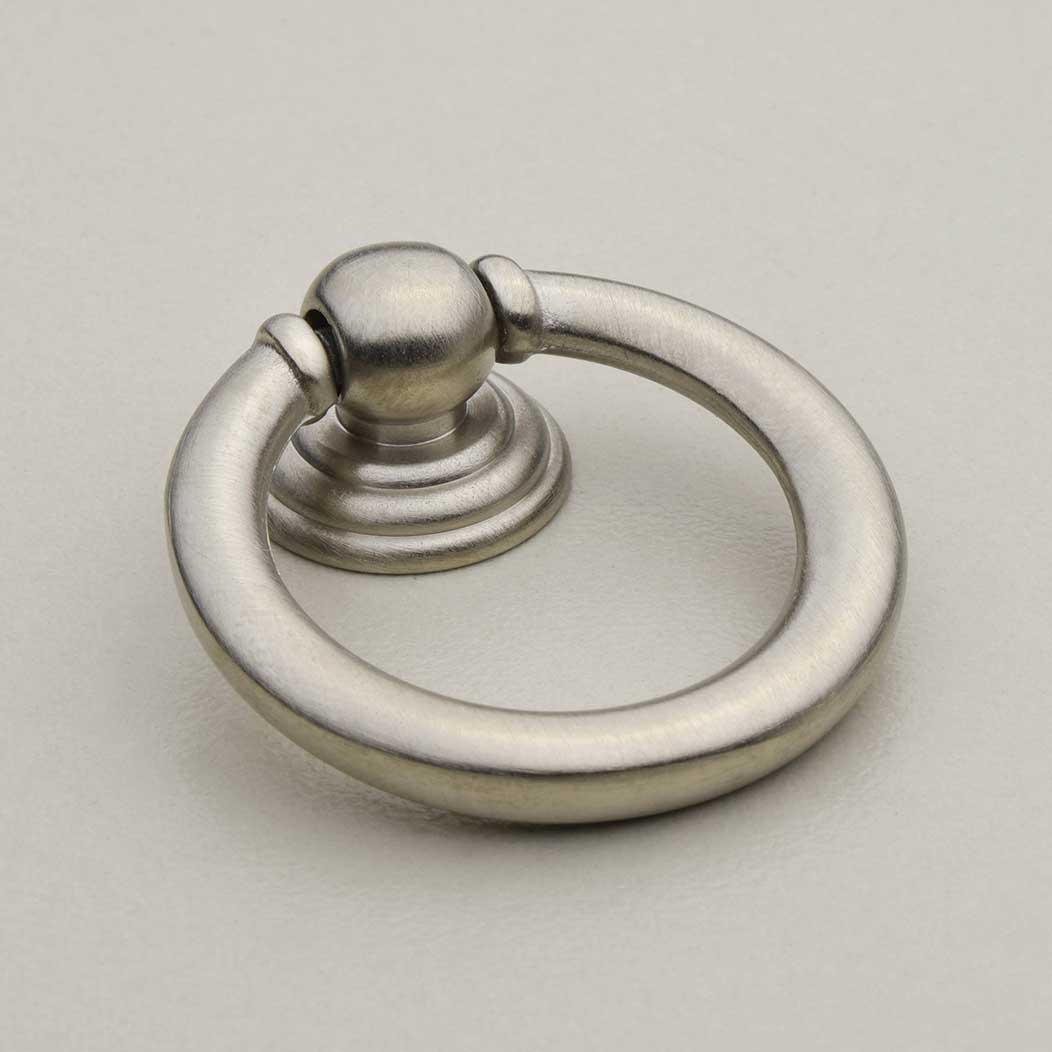 Horton Brasses [RP-4-SN] Solid Brass Cabinet Drawer Ring Pull