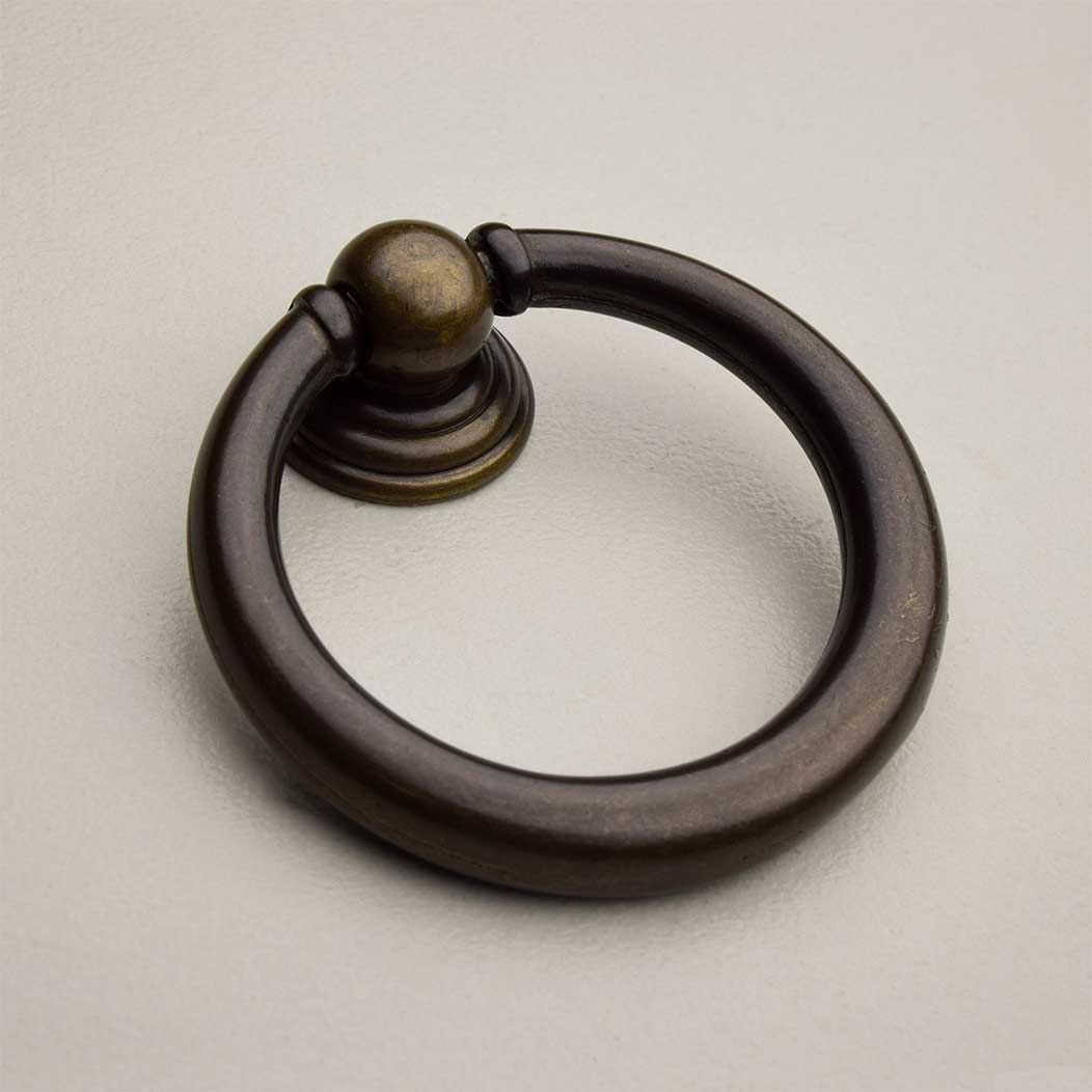Horton Brasses [RP-5-A] Solid Brass Cabinet Drawer Ring Pull