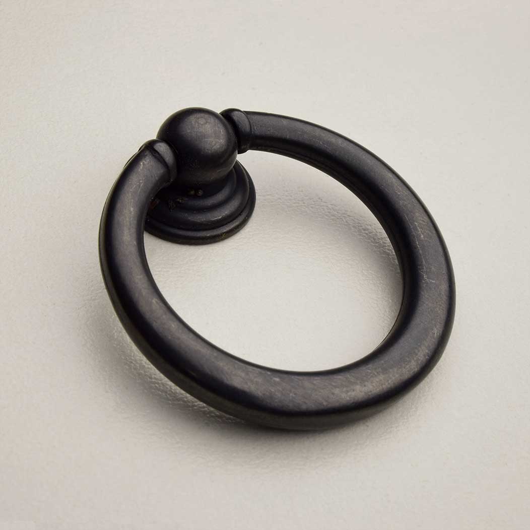 Horton Brasses [RP-5-DA] Solid Brass Cabinet Drawer Ring Pull