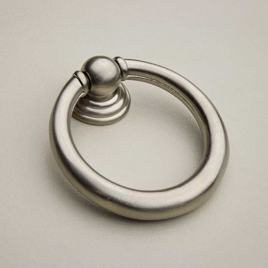 Horton Brasses [RP-5-SN] Solid Brass Cabinet Drawer Ring Pull