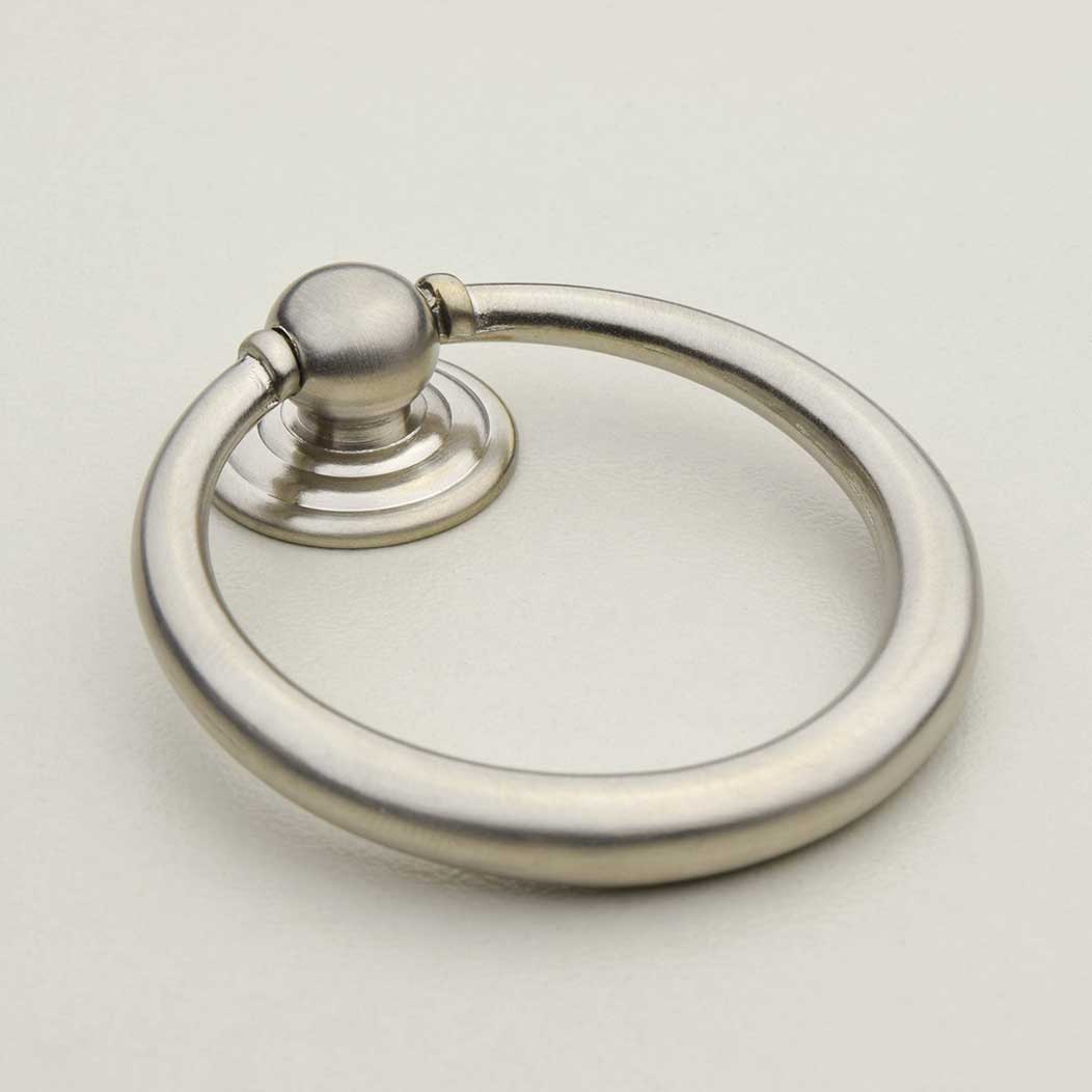 Horton Brasses [RP-6-SN] Solid Brass Cabinet Drawer Ring Pull