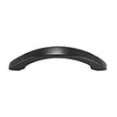 Iron Valley [T-80-120-4] Cast Iron Cabinet Pull Handle - Arch - Standard Size - Flat Black Finish - 4" C/C - 5 1/8" L