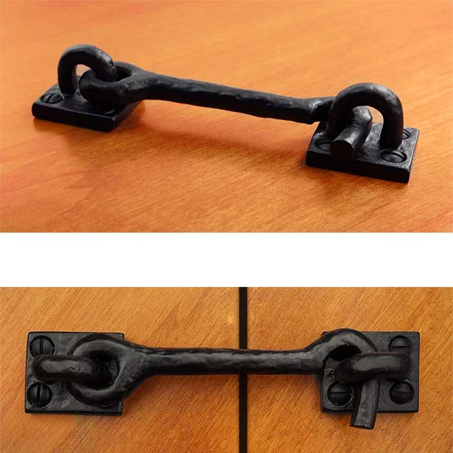 Iron Valley [T-81-535-4] Cast Iron Gate Cabin Hook - 4 1/2 L