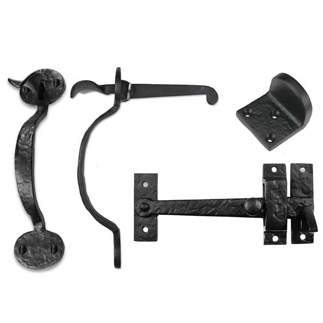 Iron Valley [T-81-901] Cast Iron Gate Hasp Latch