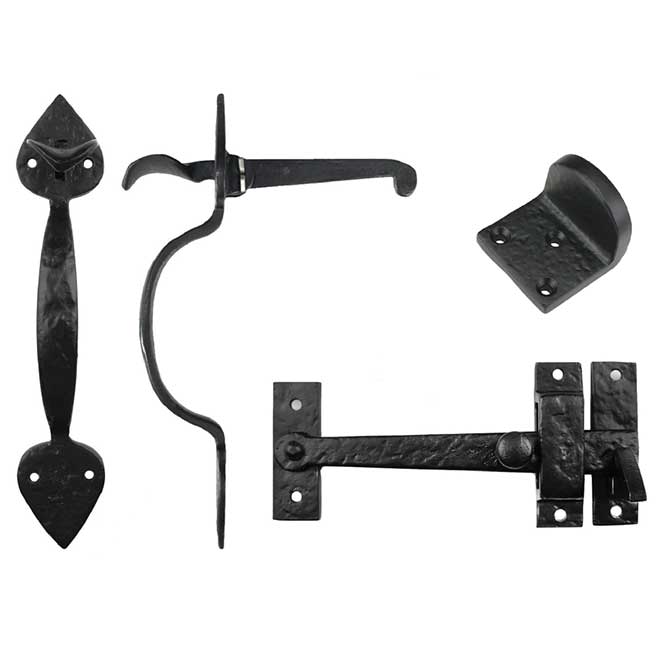 Iron Valley [T-81-905] Cast Iron Gate Hasp Latch