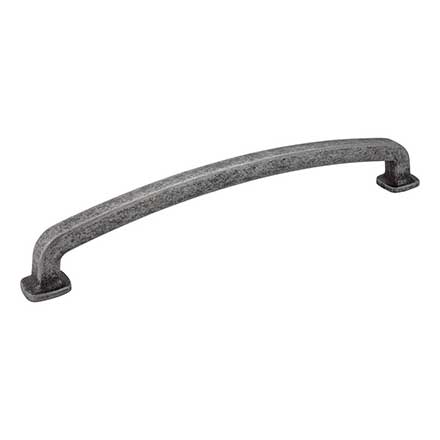 Jeffrey Alexander [MO6373-12SIM-D] Die Cast Zinc Appliance/Door Pull Handle - Belcastel 1 Series - Distressed Antique Silver Finish - 13 1/4&quot; L