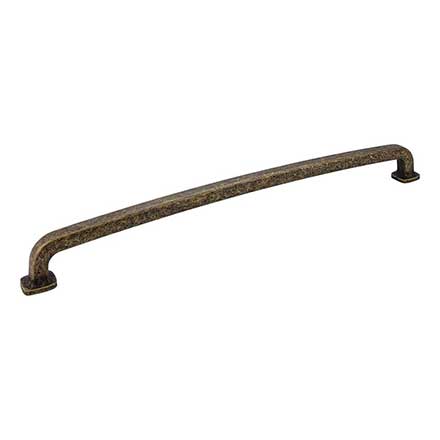 Jeffrey Alexander [MO6373-18ABM-D] Die Cast Zinc Appliance/Door Pull Handle - Belcastel 1 Series - Distressed Antique Brass Finish - 19 1/4&quot; L